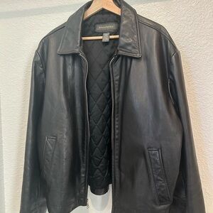 Banana Republic Black Leather Jacket